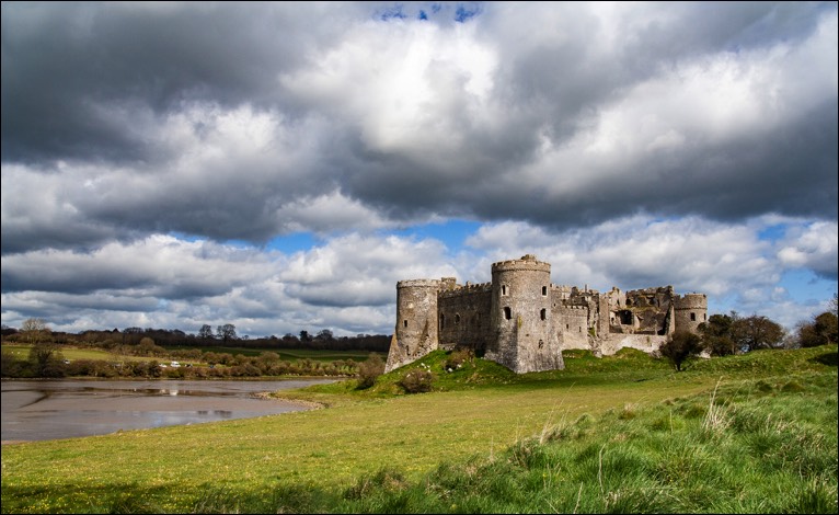 Carew Castle, Pembrokeshire.