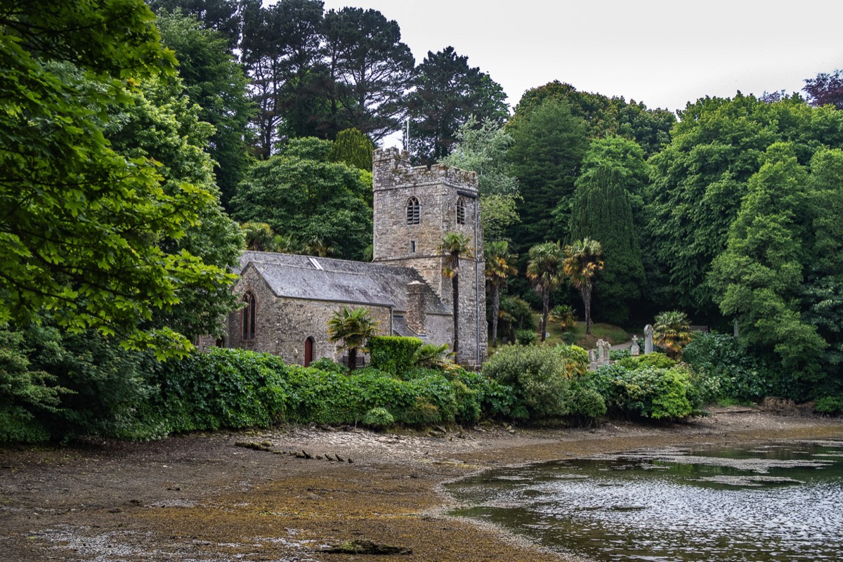 St Just-in-Roseland Church, Cornwall